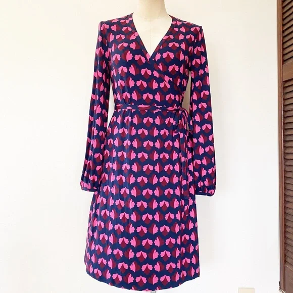 BODEN Women’s Jersey Wrap Dress - Picture 1 of 6
